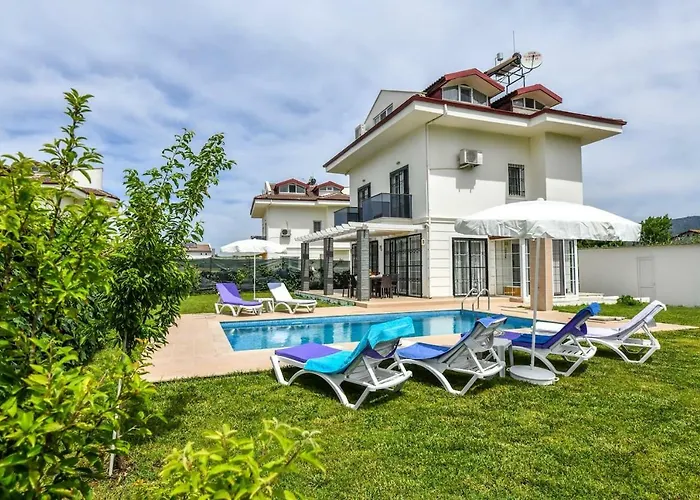 Buket - Calis Beach Holiday With Private Pool Вилла Фетхие